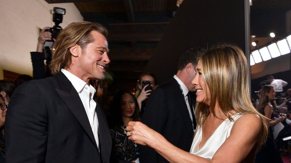 Brad Pitt and Jennifer Aniston