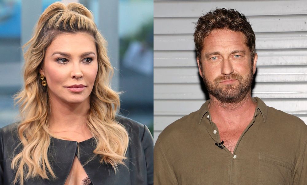 Brandi Glanville and Gerard Butler