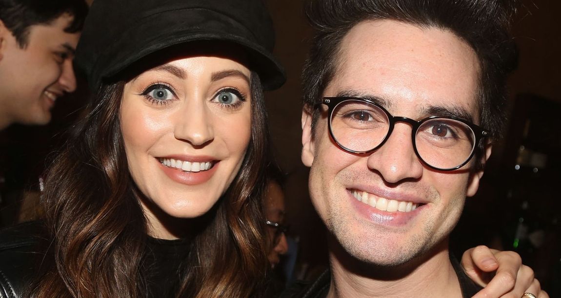 Sarah Orzechowski and Brendon Urie