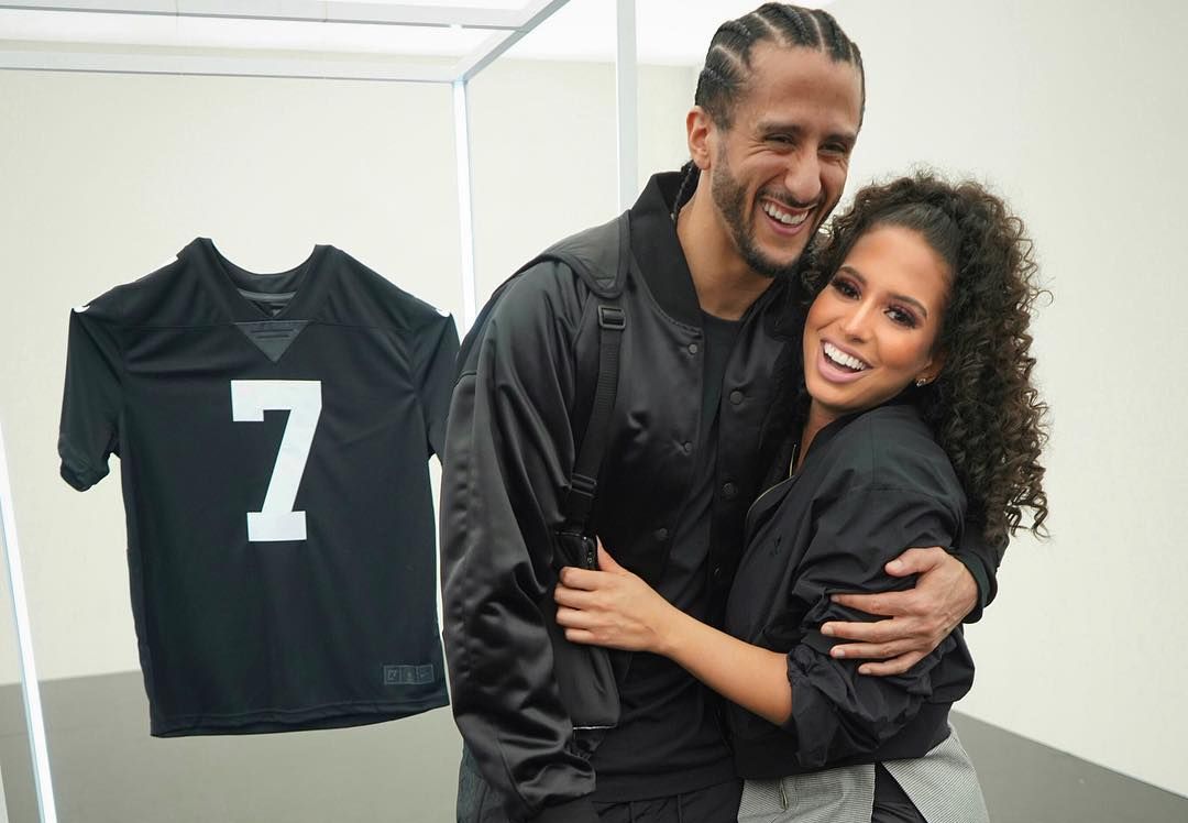 Colin Kaepernick and Nessa Diab