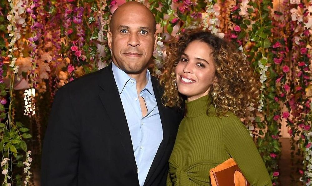 Cory Booker and Cleo Wade