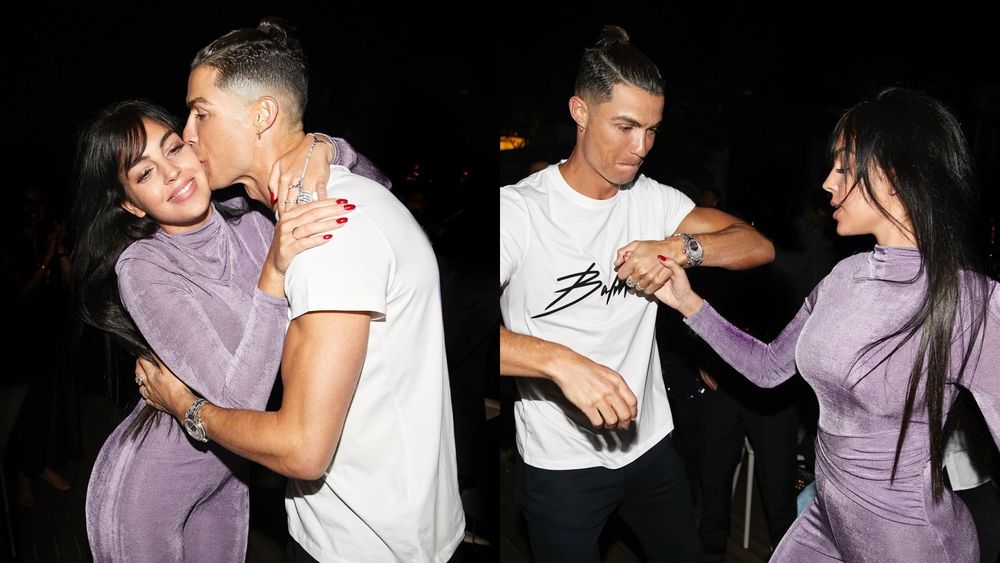 Cristiano Ronaldo and Georgina Rodriguez