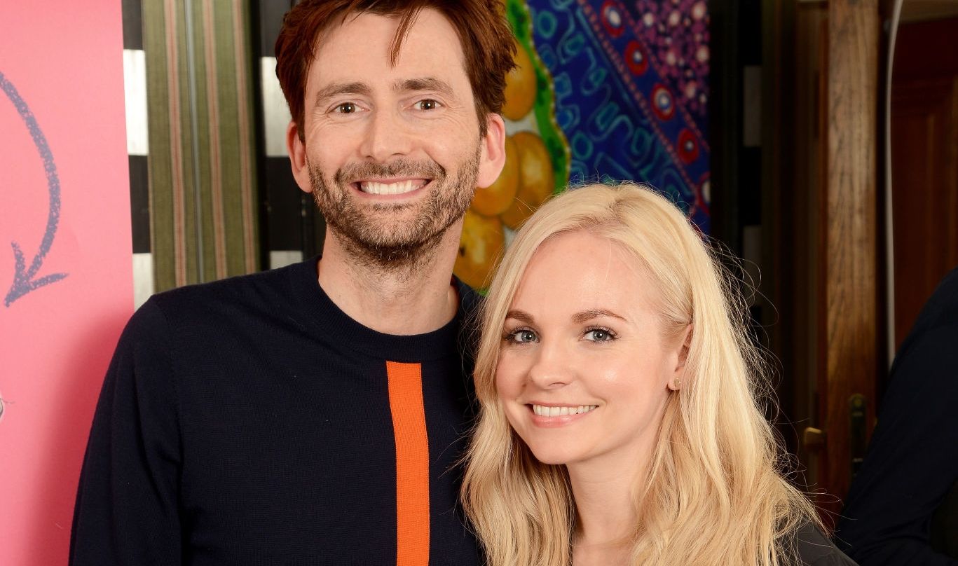 David Tennant and Georgia Moffett