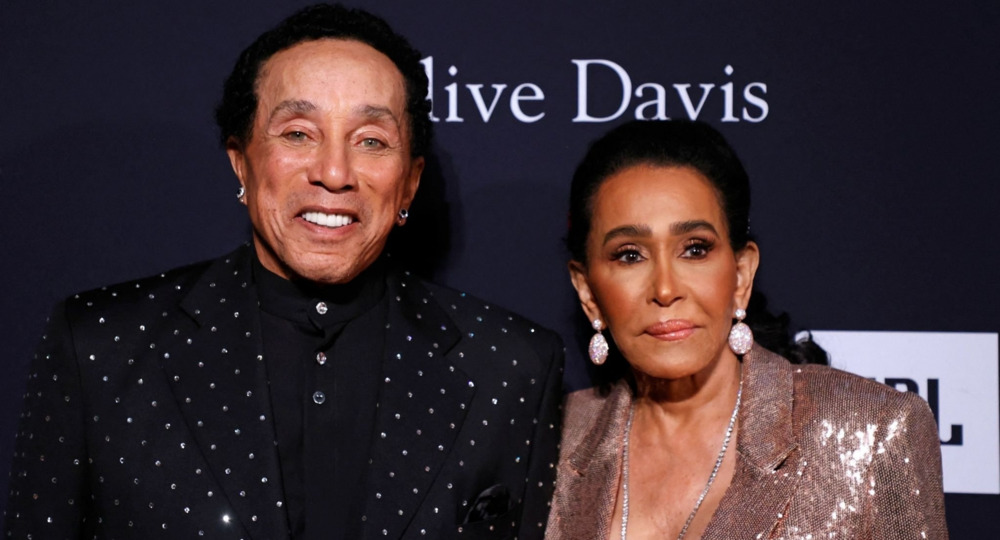 Frances Gladney and Smokey Robinson