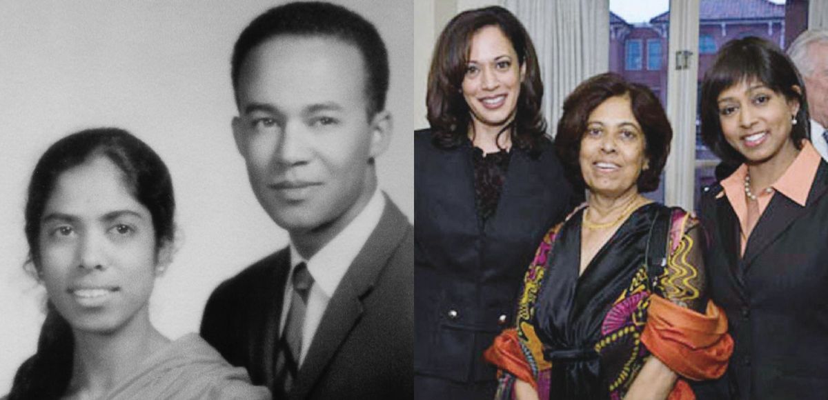 Kamala Harris parents and sister