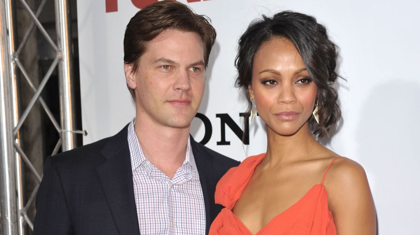 Keith Britton and Zoe Saldana