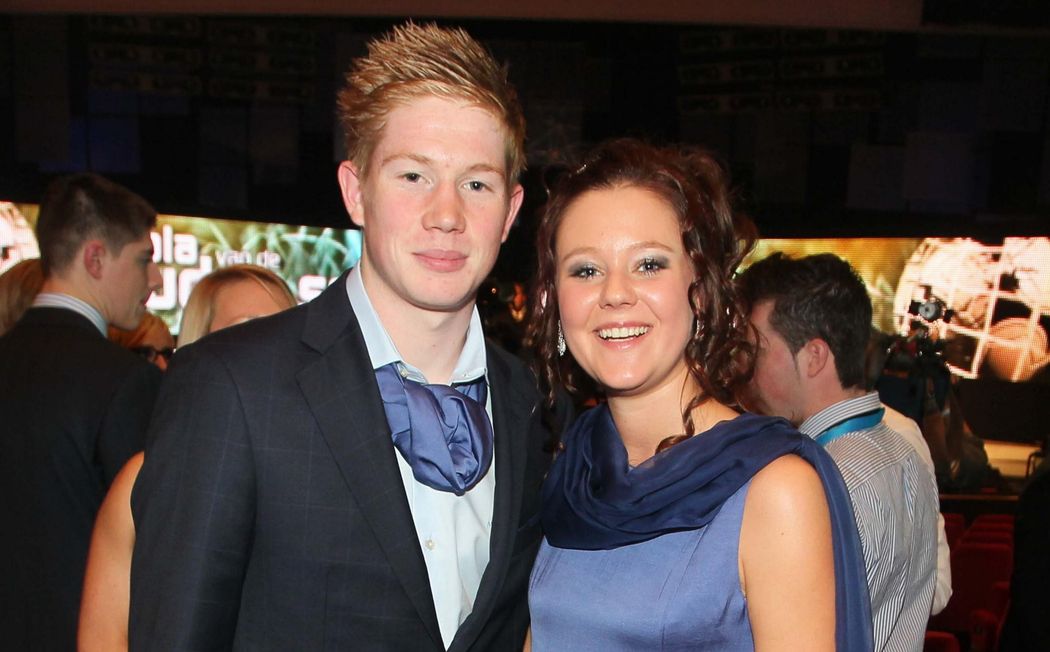 Kevin De Bruyne and Caroline Lijnen