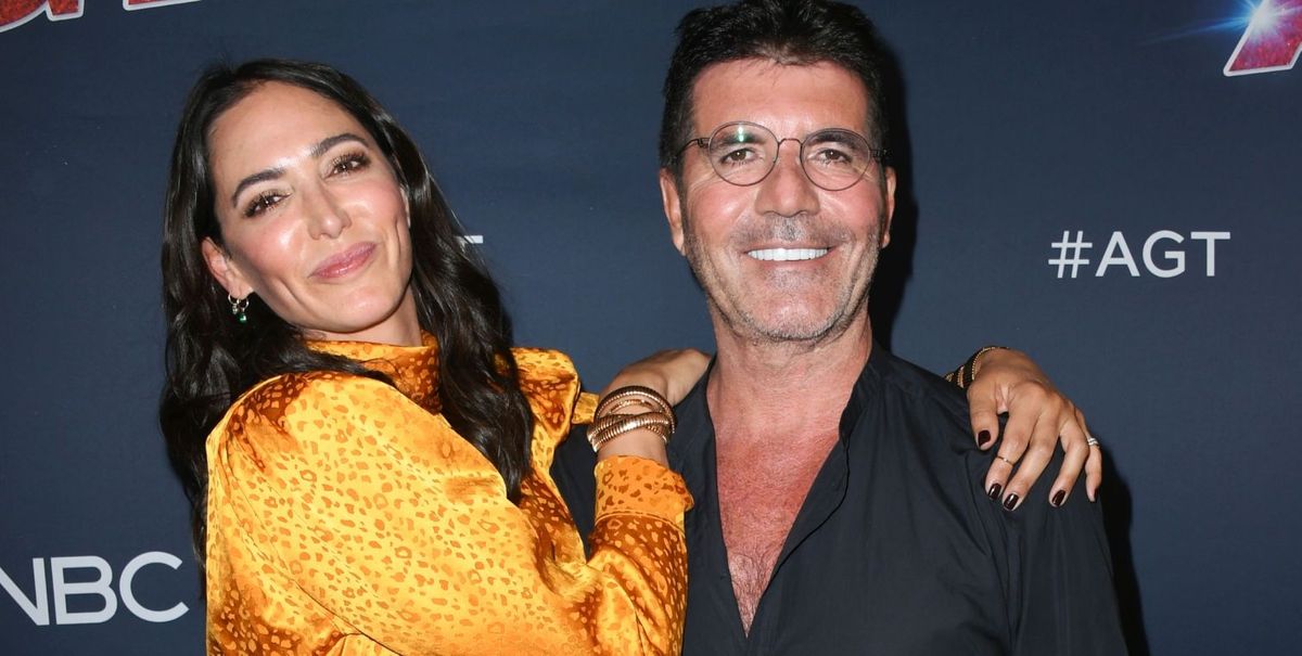 Lauren Silverman and Simon Cowell 