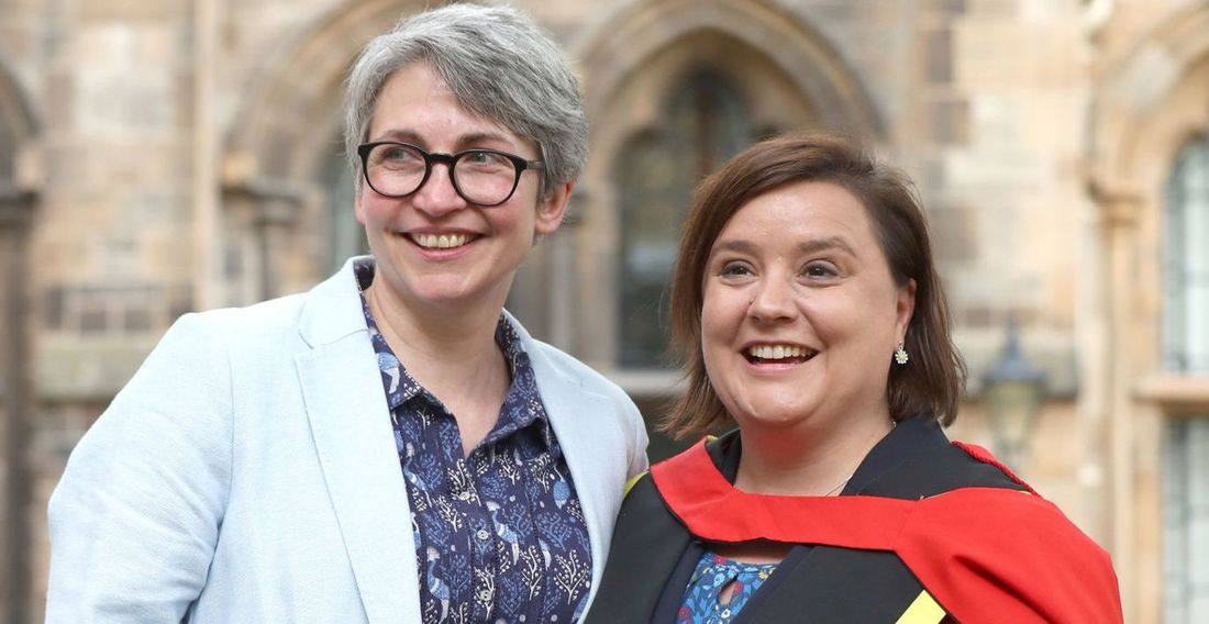 Lee Cormack and Susan Calman 