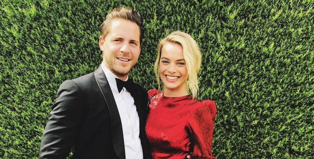 Margot Robbie and Tom Ackerley