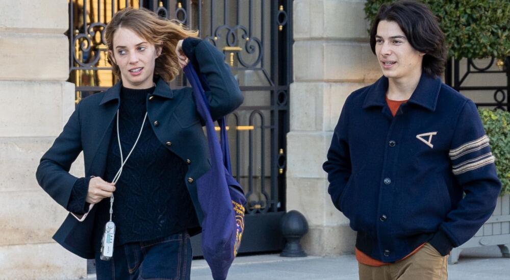 Maya Hawke and Spencer Barnett