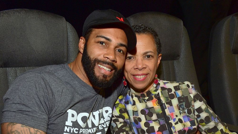 Omari Hardwick and Joyce Hardwick