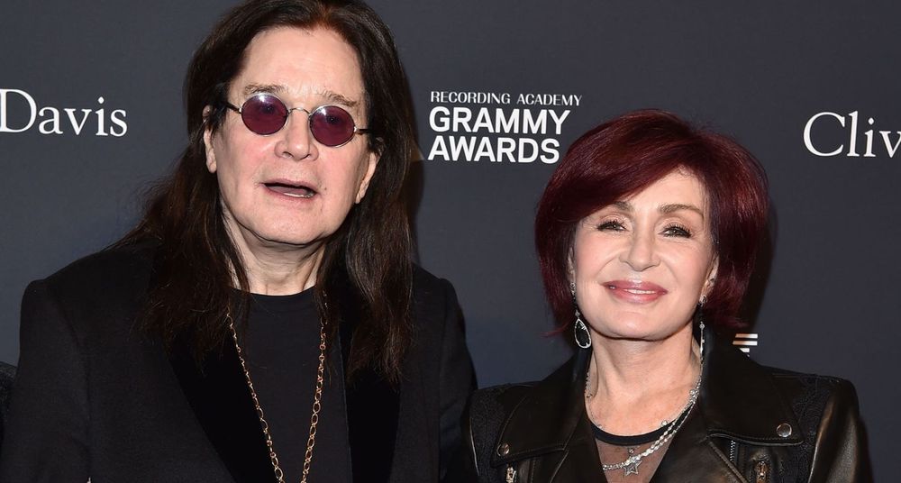 Ozzy Osbourne and Sharon Osbourne