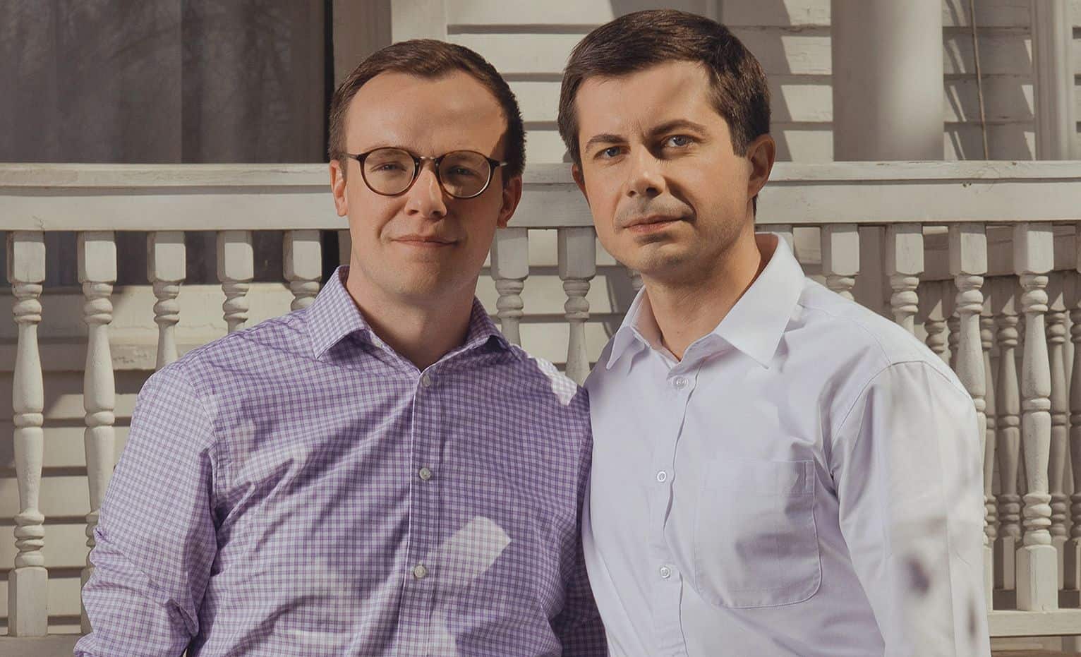 Chasten Glezman and Pete Buttigieg