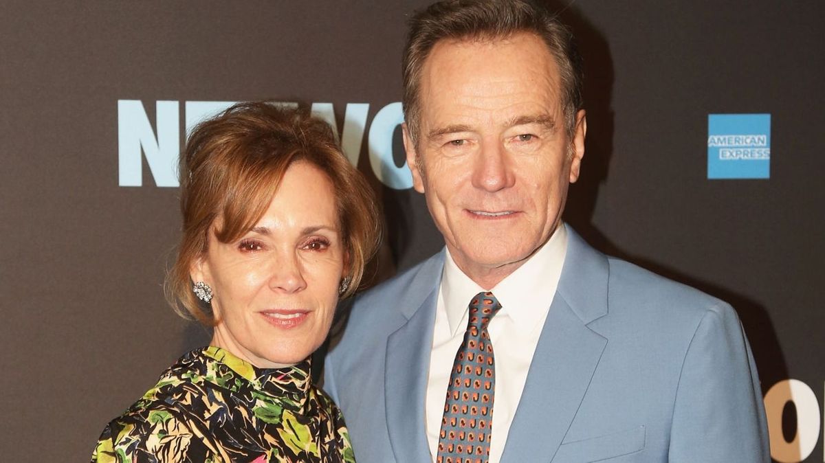 Robin Dearden and Bryan Cranston 