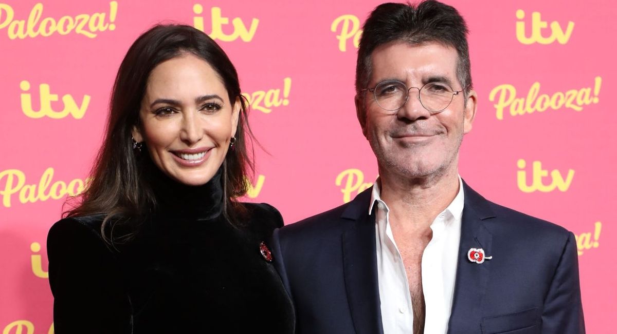 Simon Cowell and Lauren Silverman