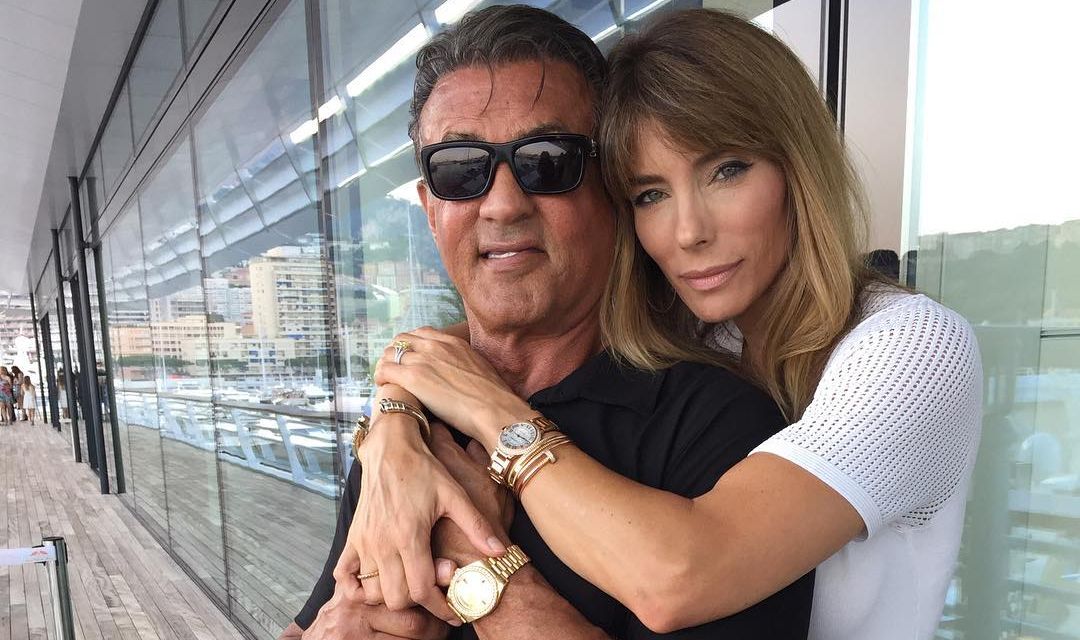 Sylvester Stallone And Jennifer Flavin