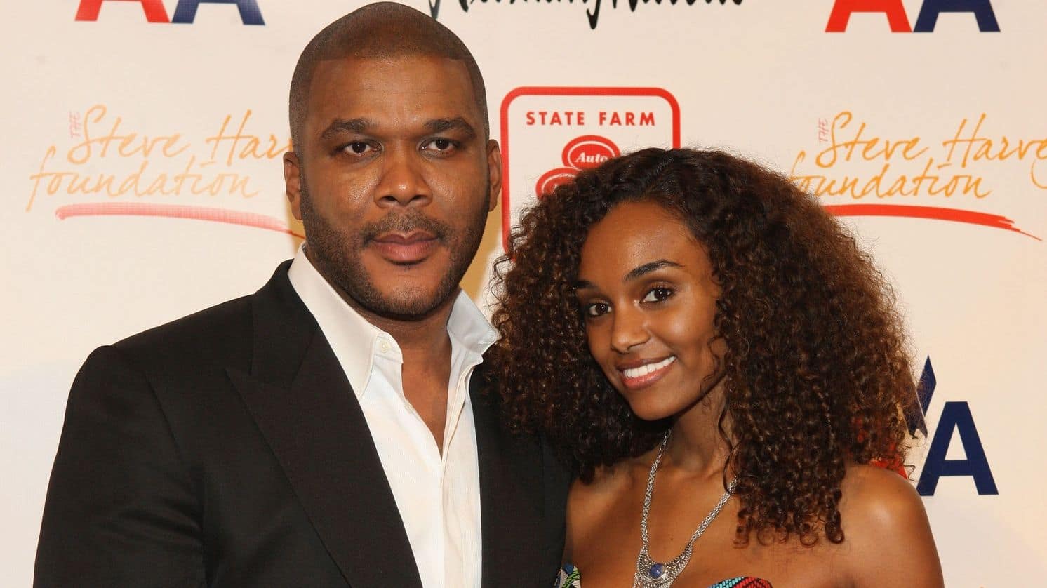 Tyler Perry and Gelila Bekele